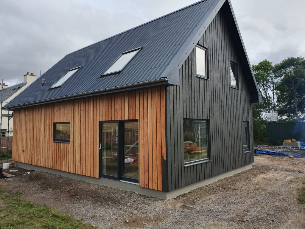 Ardross SIP home new build project Scotland